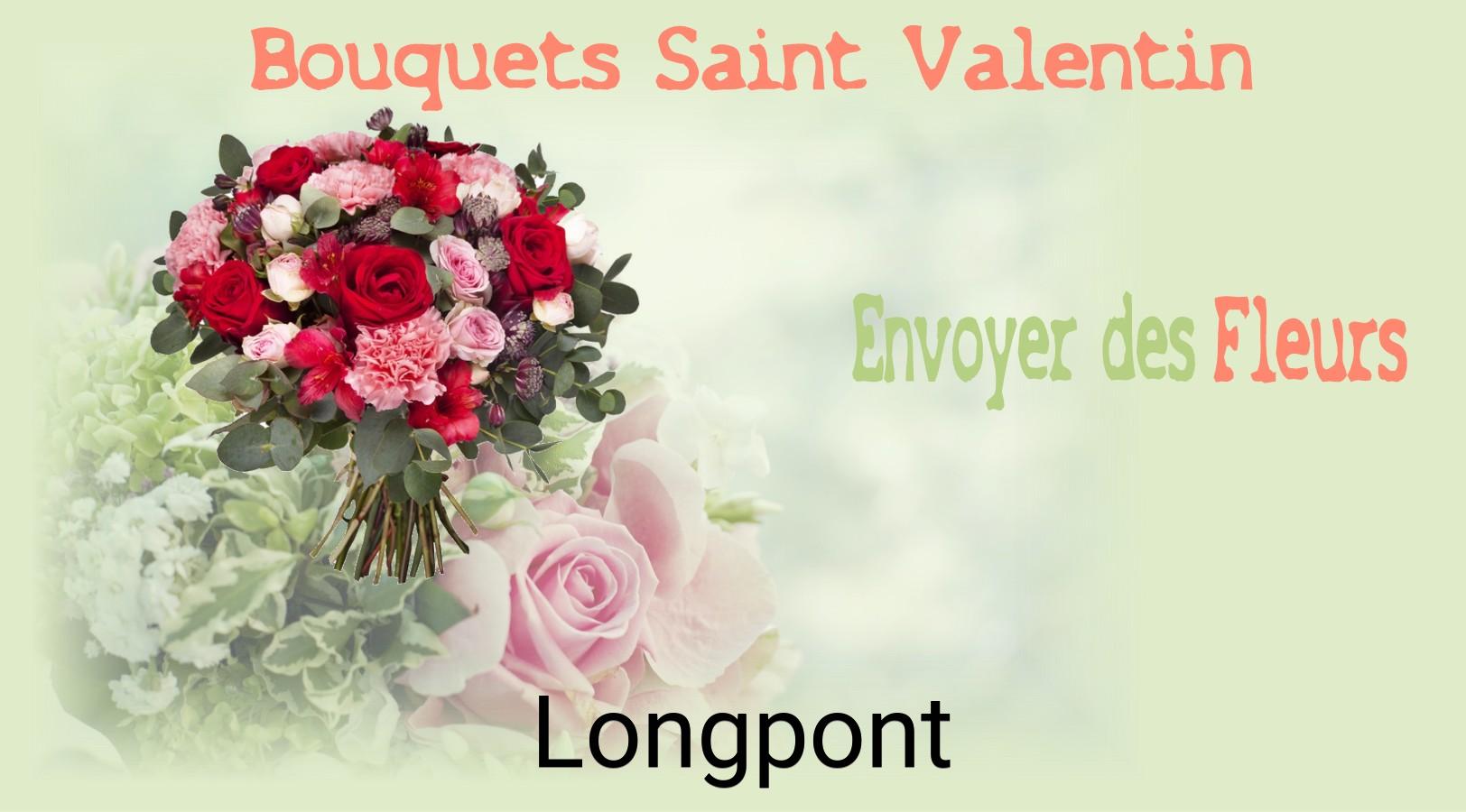 Roses de Saint-Valentin livrées à Longpont